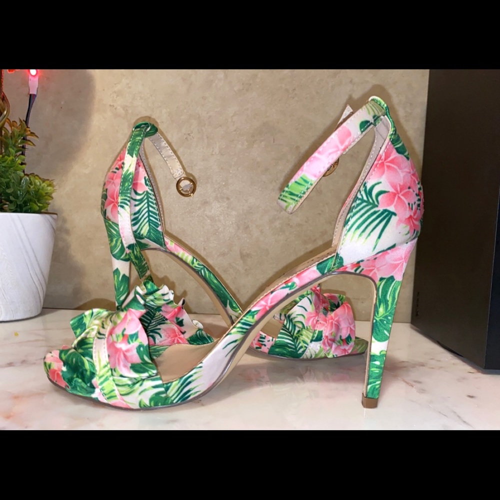 Madeline Ruffle Heels - Picture 2 of 2